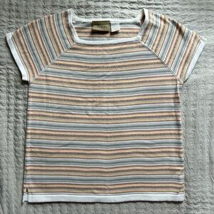 Vintage Multicolor Striped Shirt